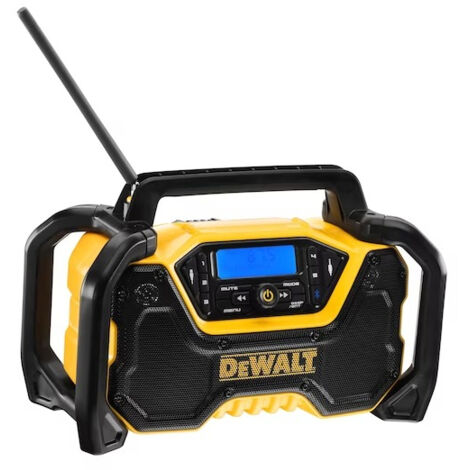 Dewalt – Radio de chantier Bluetooth 12V/18V/54V – Connectivité AUX et USB – Protection contre les chutes – DCR029QW (1/10)