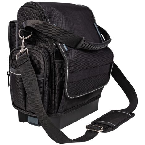 Sac à outils en polyester 1000D – Dimensions compactes – Fond étanche en polypropylène – Sécurité renforcée avec bandes réfléchissantes – Bs Systems