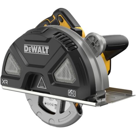 Dewalt – Scie circulaire portative sans fil 18V – Moteur Brushless – Profondeur de coupe 67mm – Pour métal et bois dur – Tension 18V - DCS383N-XJ