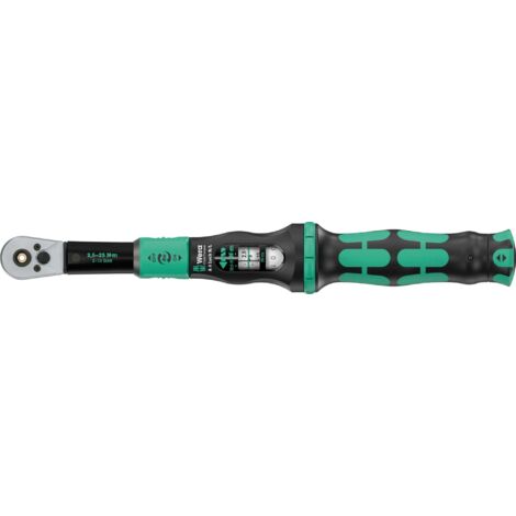 Wera Click-Torque Lock A 6 R/L 05075694001 Clé dynamométrique 1/4" (6.3 mm) 2.5 - 25 Nm W245223