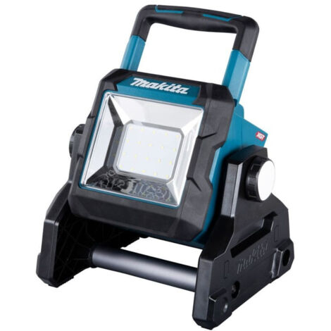 Makita – Lampe de travail LED 14,4V/18V/40V 450-1100 lm – Protection IP65 pour chantiers – Design ergonomique et compact