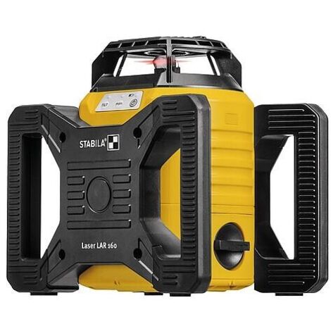 Stabila – Laser rotatif LAR 160 – Précision ± 0,1 mm/m – Classe de protection IP 65 – Portée jusqu'à 600 m – Avec récepteur REC 160 RG (1/5)