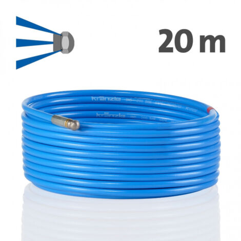 Kränzle – Déboucheur 20M pour nettoyeur haute pression – Pression max 200 bar – Accessoire professionnel pour chantiers humides (1/3)