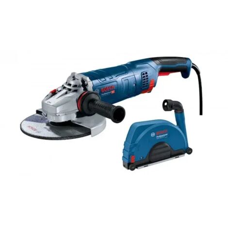 Bosch – Meuleuse GWS 24 JZ 2400W – Moteur Brushless – Protection CYCLON TECH contre la poussière – Confort Vibration Control - Gws24-230jzgde230fc-scajadecart (1/4)