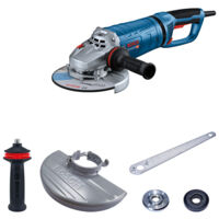 Bosch – Meuleuse angulaire 180 mm 2700 W – Vitesse 6900-8500 min-1 – Poignée Vibration Control – Pour métal, pierre et carrelage - GWS 27-180 JR