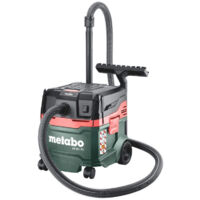 Metabo – Aspirateur professionnel eau et poussière 20L – Nettoyage filtre PressClean – Pour chantiers humides et espaces confinés