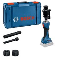 Bosch – Outil de poinçonnage hydraulique sans fil GLH 18V-60 – Force de 60 kN – Pour tôles acier jusqu'à 3 mm – Coffret XL-BOXX sans batterie