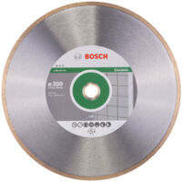 Bosch – Disque à tronçonner pour céramique 350 mm – Diamètre alésage 30 mm – Largeur de coupe 2 mm – Pour découpe précise de carreaux