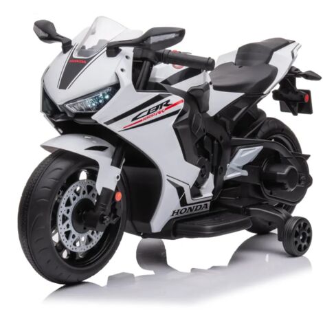 Honda CBR 1000RR - Elektromotorrad 12V - 2 bis 5 Jahre - Weiß