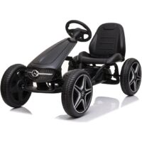 Mercedes Gokart für Kinder - 3 bis 7 Jahre - Verstellbarem Sitz -