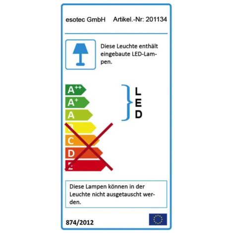 Borne éclairage led 100cm Tirano blanc chaud