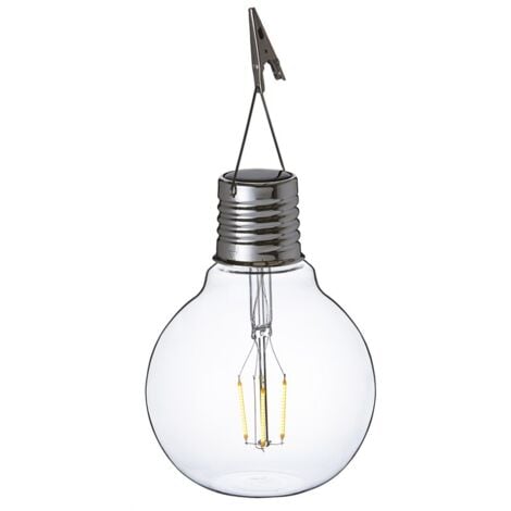 Lampe solaire ampoule vintage Eureka 20 cm