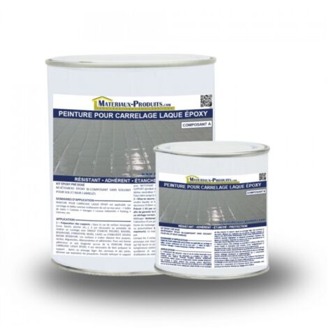 Peinture Laque Epoxy Spécial Carrelage - 20 Kg Utilisation professionnelle Blanc Ultra Brillant - MATPRO