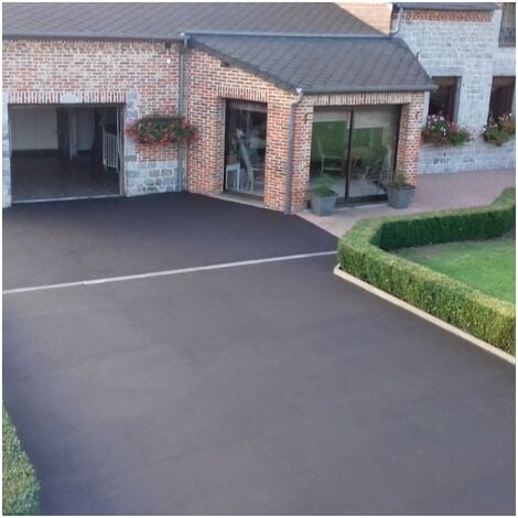 Protection rénovation réfection entretien des surfaces en enrobés bitumineux - 5 L Noir - MATPRO