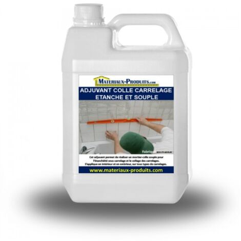 Adjuvant colle carrelage étanche et souple - 10 Kg Blanc laiteux - MATPRO (1/3)