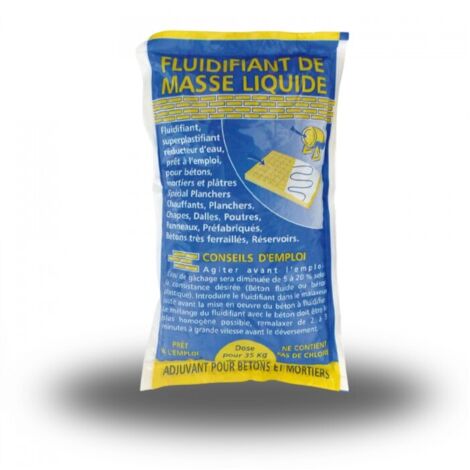 Matpro – Fluidifiant pour béton armé 175 ml – Améliore la plasticité et compacité – Réduit l'eau de gâchage – Norme CE EN 934-2 (1/3)