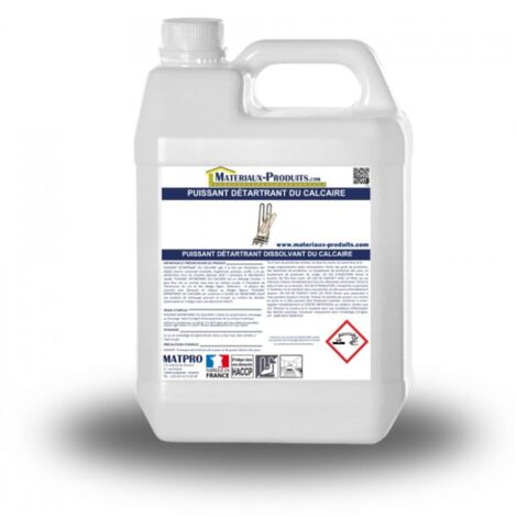 Puissant detartrant du calcaire - 20 L Transparent - MATPRO