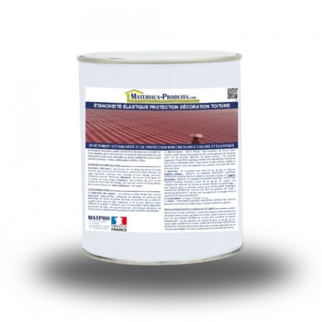 Etanchéité Elastique Protection Décoration Toiture - 12 Kg Blanc - MATPRO