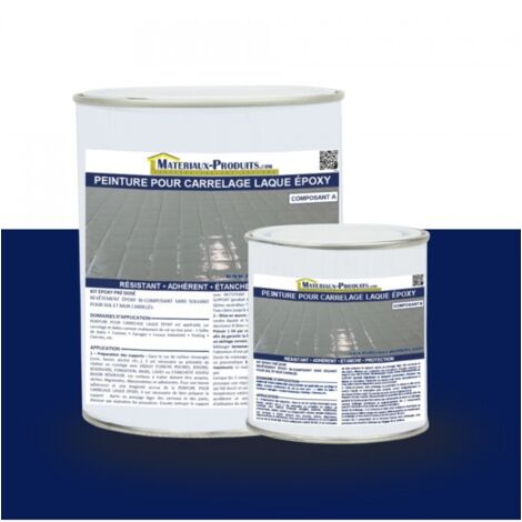 Peinture Laque Epoxy Spécial Carrelage - 2.5 Kg Bleu marine - MATPRO (1/3)