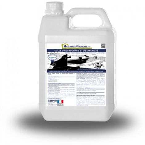 Colle d'accrochage et d'étancheité - 2 L Blanc laiteux - MATPRO