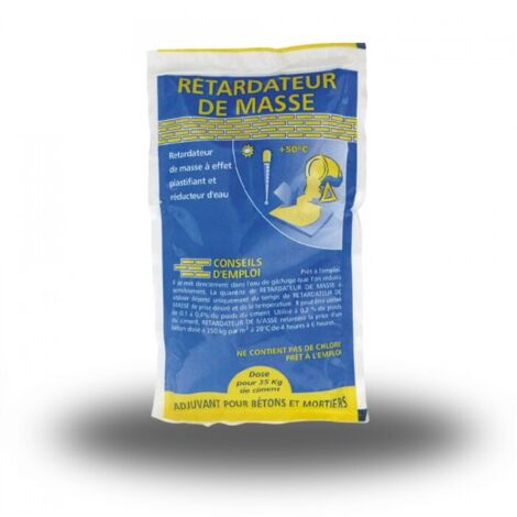 Retardateur de prise pour béton, mortier et plâtre - 2.4 Kg Transparent - MATPRO (1/3)