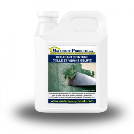Décapant peinture colle et vernis en gel - 2.2 Kg Jaune - MATPRO