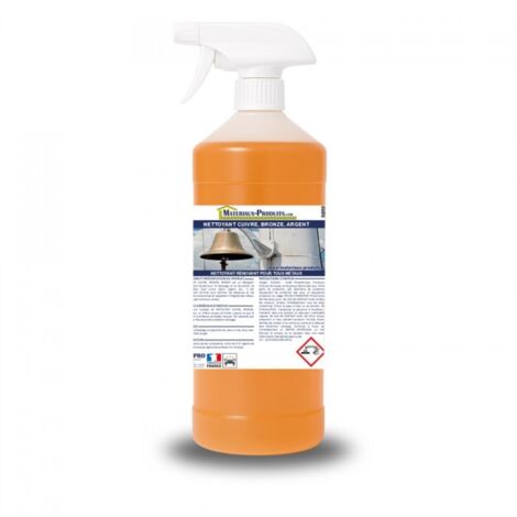 Nettoyant cuivre bronze argent - 1 L Orange - MATPRO