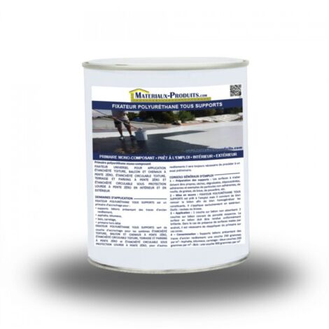 Fixateur polyurethane tous supports - 20 L Jaune - MATPRO