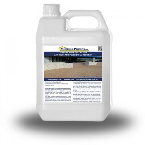 Vernis Fixateur Protecteur Anti-Tâche Anti-Poussière UV Résistant - 5.25 Kg Incolore - MATPRO