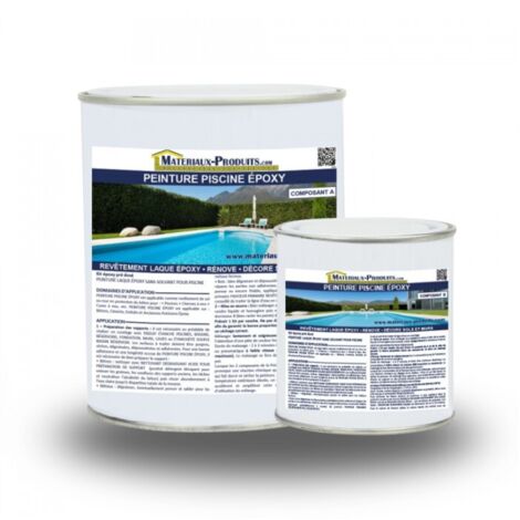 Peinture Piscine Epoxy - 10 Kg Blanc - MATPRO