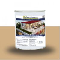 Etanchéité extérieure renforcée pour toitures, balcons et terrasses plates - 1 Kg Beige - MATPRO