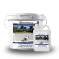 Produit d'étanchéité piscines, bassins, réservoirs, fondations, murs, caves - 4 Kg Blanc - MATPRO