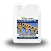 Restructurant imperméabilisant et réparateur pour matériaux poreux - 1.25 Kg Incolore - MATPRO
