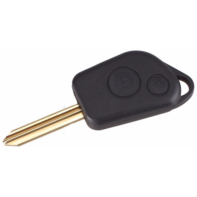Coque De Clé Vide 2 Boutons Pour Peugeot, Citroën, Toyota Aygo – Compatible Avec Lame VA2, Sans électronique - 5