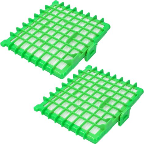 Lot 2 Filtres pour Rowenta remplacement filtre ZR002901 aspirateur silence force / x-trem power (1/4)