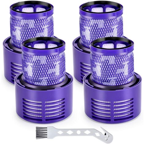 Lot 4 Filtres pour Dyson V10 Remplacement filtre 969082-01 aspirateur Série cyclone V10 aboslute animal motorhead (1/4)