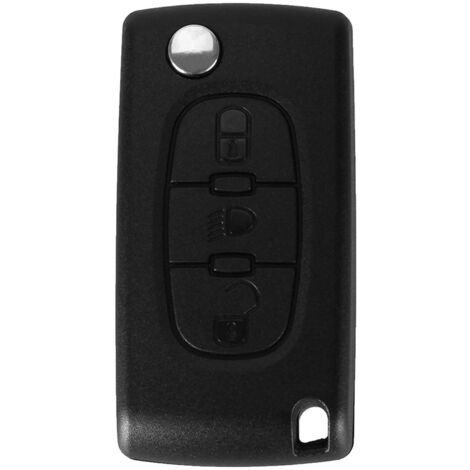Custodia Telecomando Plip 3 Pulsanti Per Citro&euml;n C4, C5, C6, C8, Picasso - REF CE0523