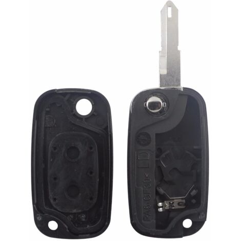 Coque Télécommande Clé 3 Boutons Pour Renault Trafic/Opel Vivaro - Compatible Multiple Modèles