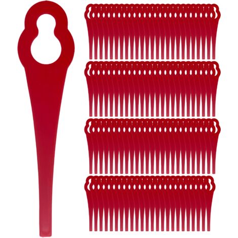 Lame de rechange compatible pour Einhell GE-CT 18 Li GE-CT 18/24 Li - Lame en plastique pour Coupe Bordure [Lot 100] Phonillico® (1/5)