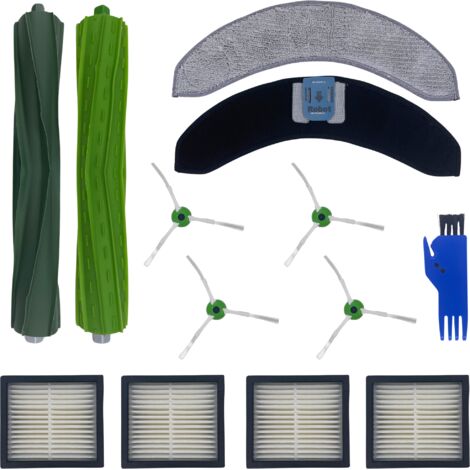 Brosses Filtres Roomba Combo Kit Accessoires IRobot Roomba Combo J7/j9 - 26 Pièces Avec Brosses, Filtres HEPA Et Sacs Produit Shampouineuse