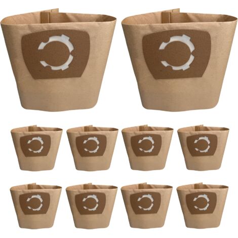Sac aspirateur pour Dexter [Lot 10] Compatible aspirateur Dexter VOD1420SF (1/5)