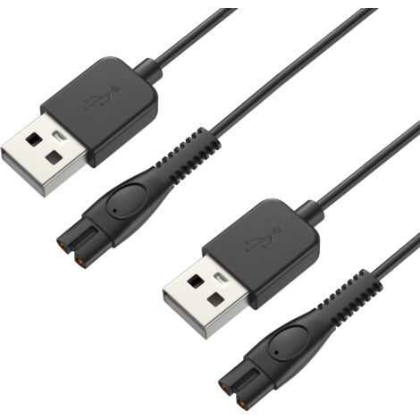 Cable 5V pour rasoir tondeuse Philips QP1924 QP2724 QP2734 QP2824 QP2834 [Lot 2] Phonillico® (1/5)