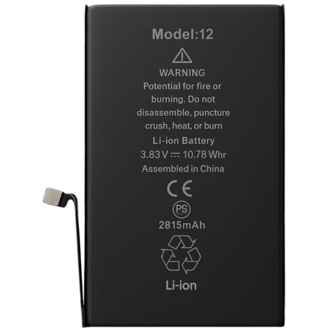 Batterie pour iPhone 12 / iPhone 12 PRO - Batterie de remplacement 2815mAh Lithium-ion Phonillico® (1/5)