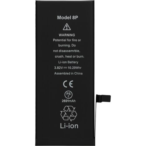 Batterie pour iPhone 8 PLUS - Batterie de remplacement 2691mAh Lithium-ion Phonillico® (1/5)