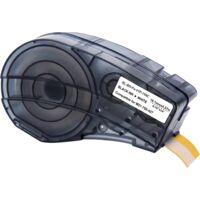 Ruban pour étiqueteuse compatible Brady M210 M210-LAB M211 - Etiquette vinyle recharge M21-750-427 19,1mmx4,27m Phonillico®