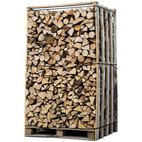 Bois de chauffage 3 stères coupé 30 cm – Box de 2,1 m3 – Feuillus (chêne, hêtre, frêne, châtaignier) – Bois sec pour cheminée, poêle, barbecue