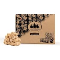 Allume-feu écologique en Laine et Cire de Bois 100% naturels pour cheminée poêle cuisinière Barbecue brasero et feu de Camps.410 à 420 allumes-feu sans Odeur. Boite d'allumettes Offerte