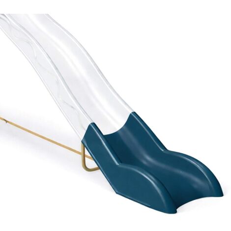 Partie inférieure de glissière toboggan 2,63 m - Sabot bleu