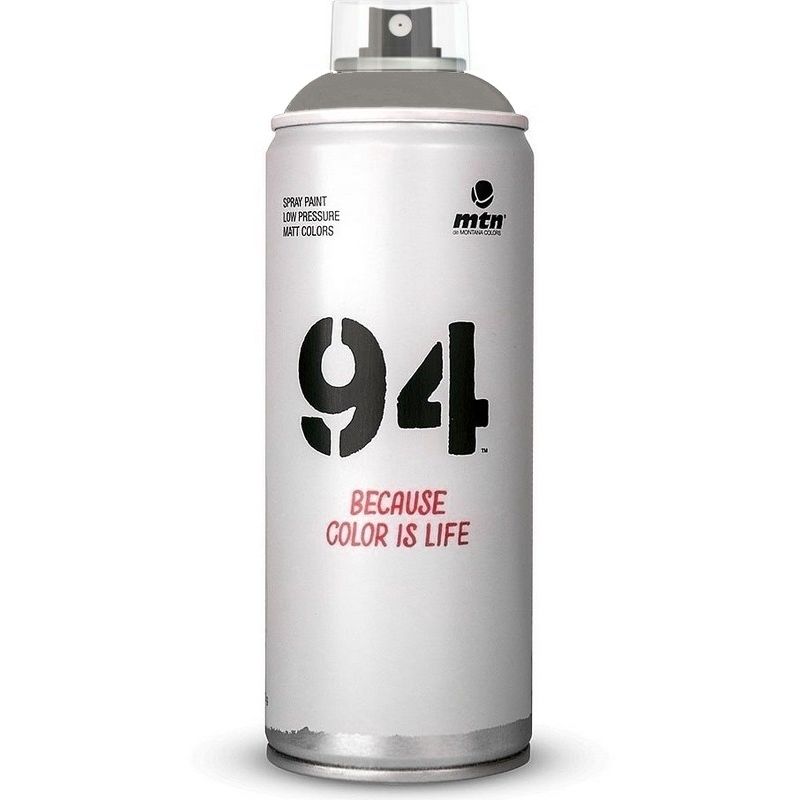 Bombe de peinture Multi-supports JULIEN effet gris métallisé 400 ml
