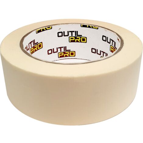 Adhésif de masquage OUTILPRO ruban travaux peinture 38 mm x 50 m